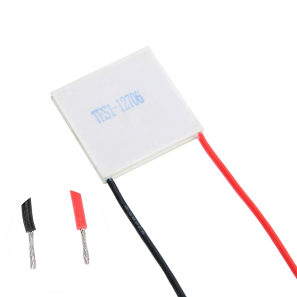 Termoelektrinen jäähdytysmooduli puolijohde elektroninen jäähdytys 30x30mm TES1-12706 12V6A