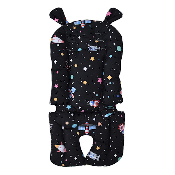 Double-Sided Stroller Liner Soft Cute Cartoon Pattern Infant Stroller Accessories Stroller Accessories