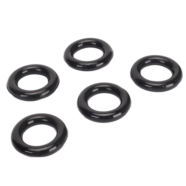 25 stk. spoleopvikler gummiring fleksibel elastisk spoleopviklerring til udskiftning sort