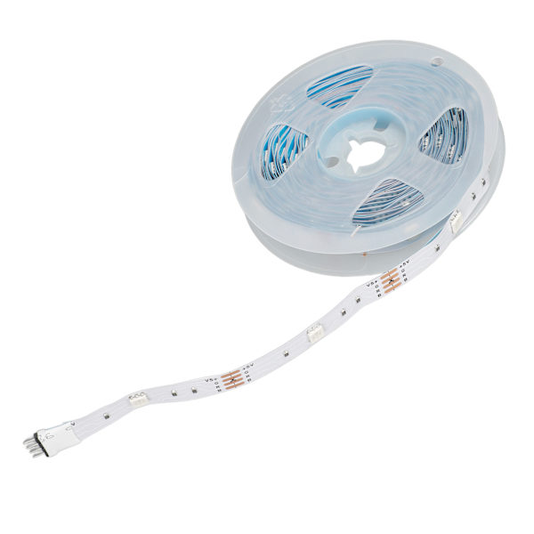 RGB LED-lysstrimler Trykknapsstyring 5V LED-lamper med 3-knapsfunktioner til Soveværelse Køkken Festligheder 2m / 6,6ft