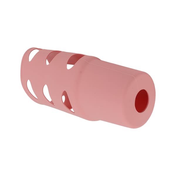 Cup Protector Sleeve Non-slip All Wrapped Removable Silicone Water Cup Boot for 30 oz Cups Pink