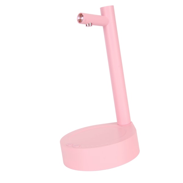 Smart Bord Vanddispenser 7 Niveauer Justerbar USB Opladning Lav Støj Vanddispenser til 5 Gallon Flaske Pink