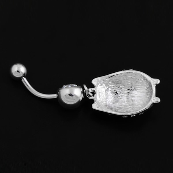 Kvinnor Uggla Belly Navel Button Q00939 Rostfritt stål Legering Body Smycken