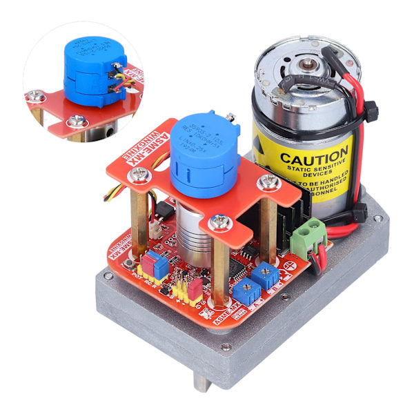 Robot Servo Ultra High Torsion Alloy 3600 Grader 10 Kierros 260Kg.cm DC 12V/24V ASMEMXA