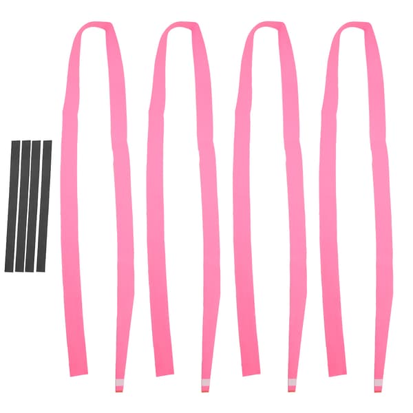 4 st Barnracketgrepp Tejp Hög Adhesion Svettabsorberande Halksäker Tillbehör Rosa