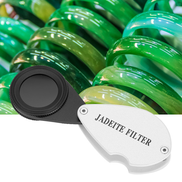 Bärbar handhållen Jade Identifiering Filter Färgning Jade Tester Tool