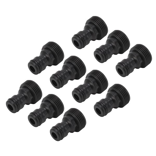 10 stk Krankobling G3/4 Hangende 25mm Hurtigkobling Nippel Slange Hurtigkobling Plast
