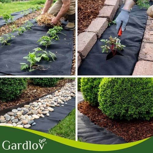 Ogräsduk / Markduk / Marktäckväv 50g/m² 1,6 x 20 m 1700