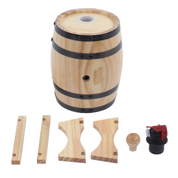 Pine Barrels Självbryggt Wine Pine Barrels Träölfat för bar Catering Grillbutik