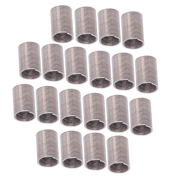 20 kpl kierteinsä M12 x 1 kierteinen korjausmutteri spiraalinen kierteen pidennys työkalu 3D