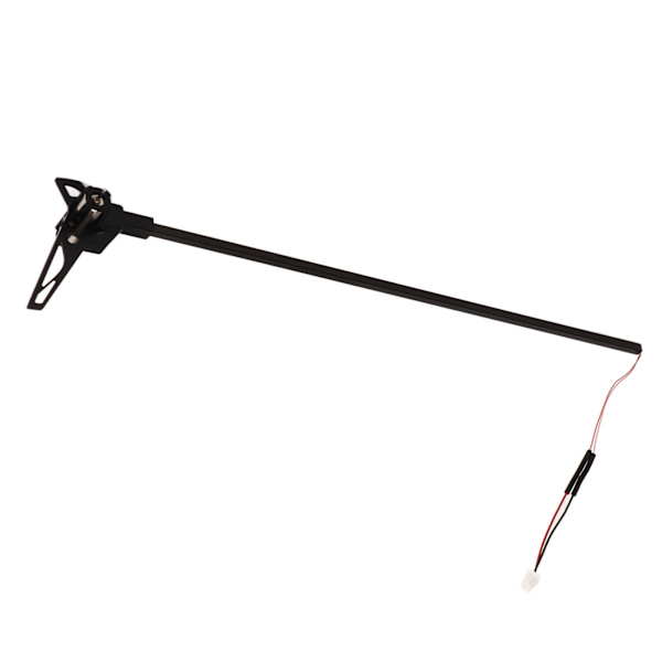 Udskiftning af helikopter-halestang i aluminiumlegering Sort RC helikopter-halestang til XK K127.0014 RC helikopter