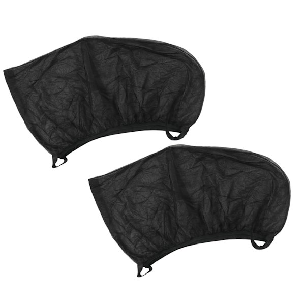 Bilfönster solskydd - Värme- och UV-skydd - Stretchy Mesh - Set med 2