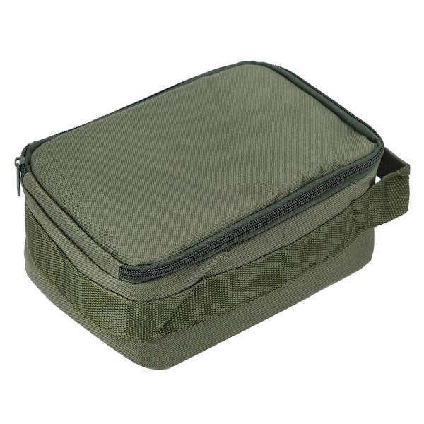 Fiskespole Gear Opbevaringspose 4-lags Håndholdt Fiskeri Tackle Lynlås Organizer Case