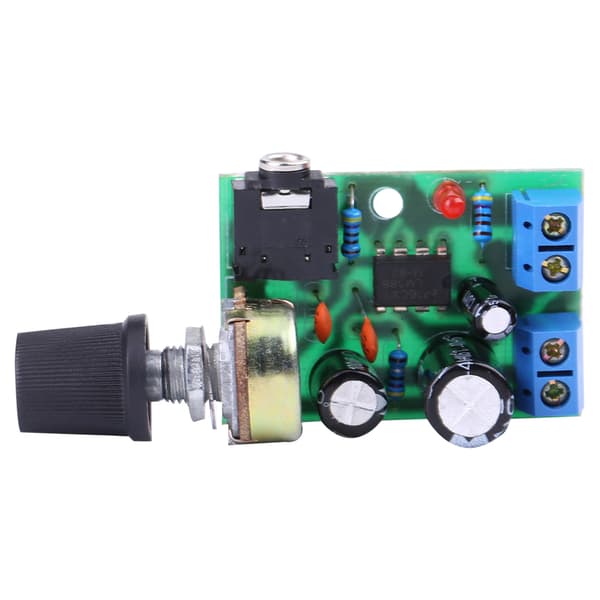 1 * LM386 Super MINI Forstærkerkort 3V-12V Effektforstærker