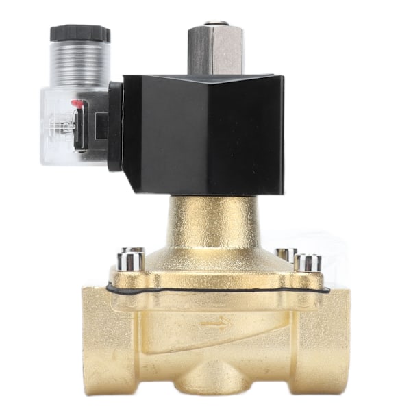 Messinki solenoidiventtiili Kaksitietoinen sileä pinta Helppo asennus Kestävä Kestävä Normaalisti avoin solenoidiventtiiliAC24V