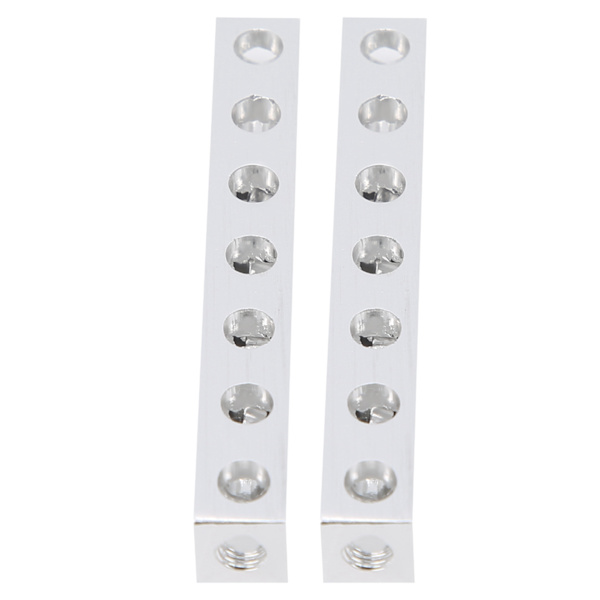 2st 7-reikäinen neliöprofiili 3106-0007-0056 Robotin rakenneosan lisävaruste 8 x 8 x 56 mm