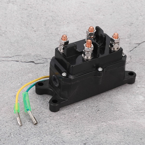 Universal 12V ATV UTV Vinsch Solenoid Relä Kontaktor Switch 63070 för marin