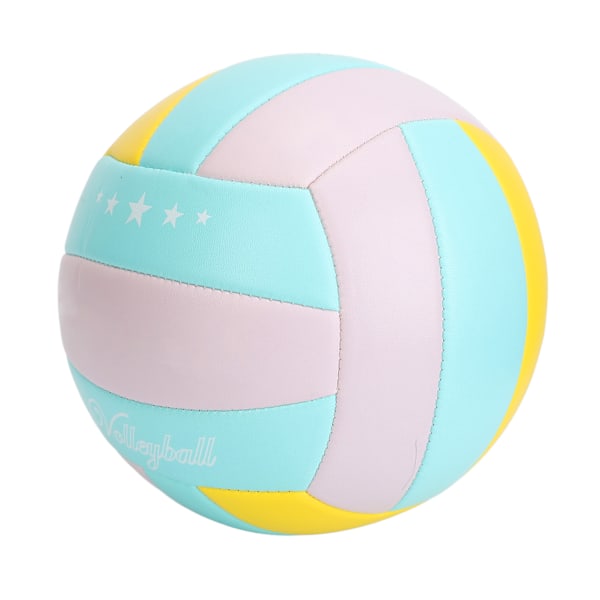 Storlek 5 Träningsvolleyboll Mjuk hög elasticitet Lätt PVC inomhus utomhusvolleyboll för poolgym