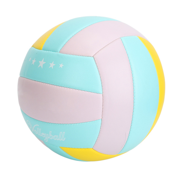 Størrelse 5 Træningsvolleybold Blød Høj Elasticitet Let PVC Indendørs Udendørs Volleybold til Pool Gym