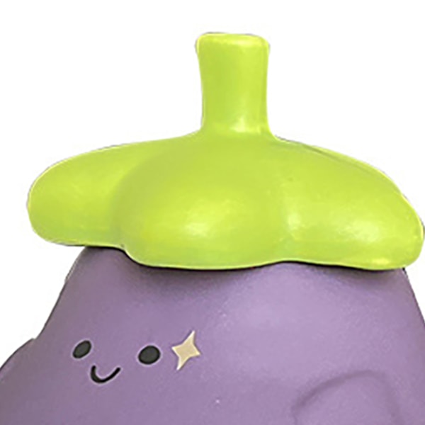 Kreativ aubergine keramisk mugg Aubergineformad mugg Morgonte Mjölkkaffekopp Jul Födelsedagspresent Lila Självsäker aubergine