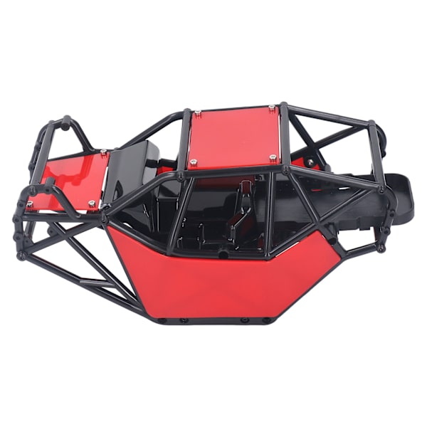 Fjärrkontroll Crawler Body Shell Plast RC Roll Cage Bilmodelltillbehör för Axial SCX10 Red