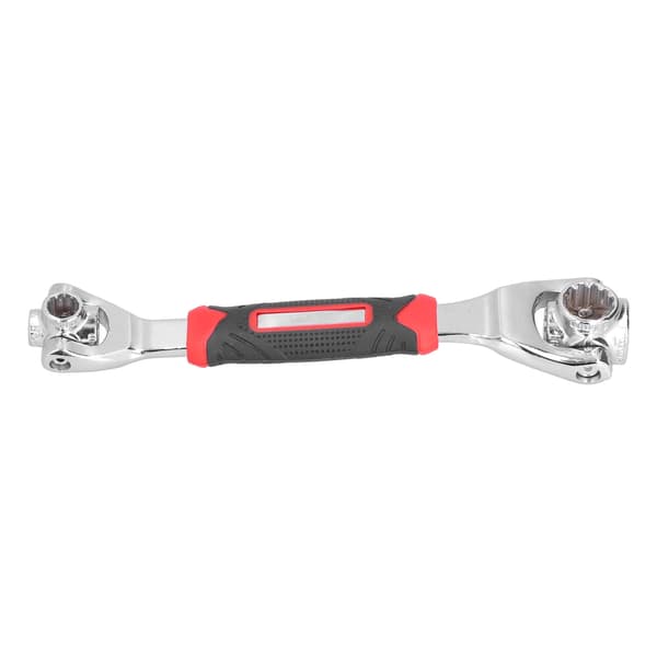 48-in-1 Socket Wrench Universal Multifunction Wrench Tool with 360 Degree Rotating Head Single Pack