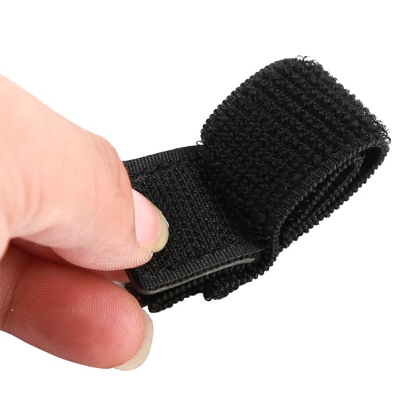 Expanderbar neopren fiskestång ärmskydd Handskskydd Cap Rod Strap Set (blå)