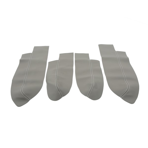 4-pack Dörrpanel Armstödsöverdrag i Mikrofiberläder Ersättning för CRV 2007‑2011 Grå