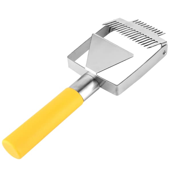 Stainless Steel Beehive Knife Scraper Beekeeping Uncapping Fork Tool Honey Equipment