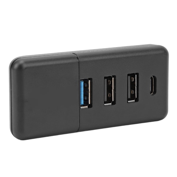 Bil USB Hub Snabbladdning Dataöverföring 4 i 1 USB Hub Handskbox Dockningsstation Byte för Tesla Model Y 3