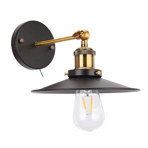 85-265V E27/E26 Retro Stil Vegglampe Jern Armatur for Cafe Bar Hall