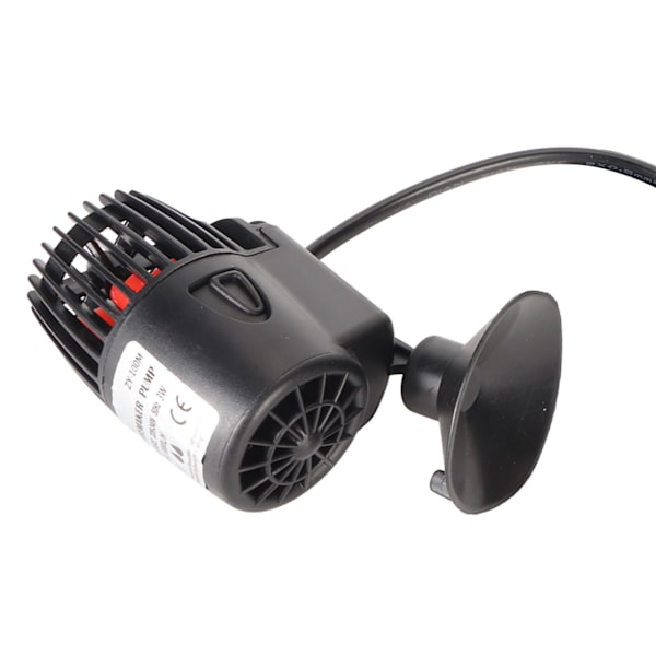 Akvarium Bølgemaker 360 grader justerbar Ultralyd fiske tank Powerhead-pumpe Neddykbar sirkulasjonspumpe US-kontakt 110V