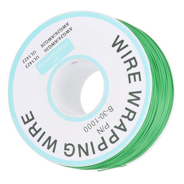 Copper Wire Circuit Board Flying Wire Tinned Single Core Electronic Connection Line Green