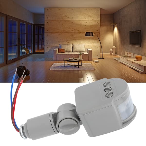 Intelligent infrarød bevegelsessensor for menneskekroppen LED-lyssensor 85-265V