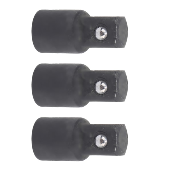 3 stk Hylsadapter 3/8 til 1/2 Spændenøgleomformer High Carbon Steel Conversion Tool