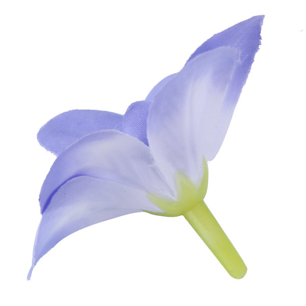 10 st konstgjord orkidé falska blommor simulera blommor för bröllop brudkrans dekoration blå