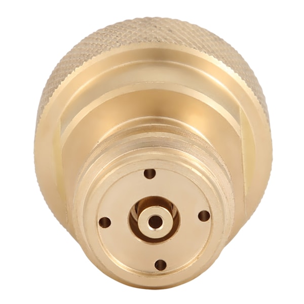 Messing CO2-adapter Byttankkapselkonvertering (gull)