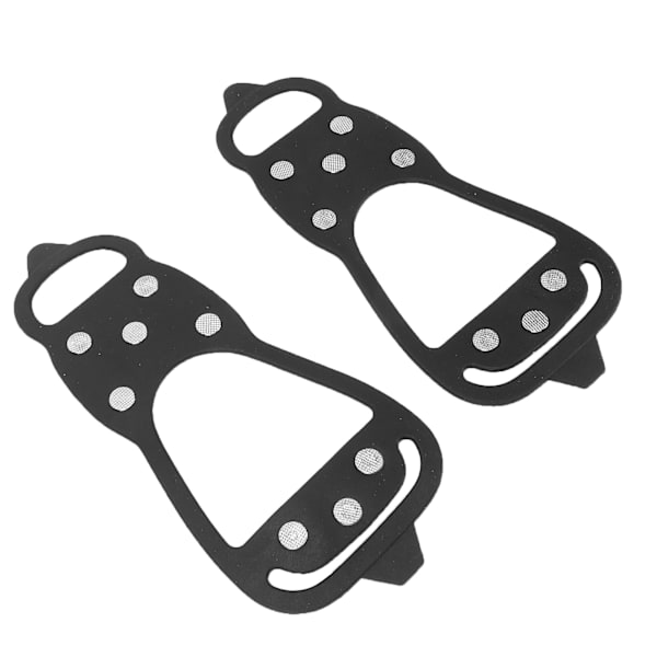 Anti-skli Is Pigger Sko Pigger Stegjerner 8 Stål Pigger Gå Traction Snøgrep (M (3040 størrelse) )