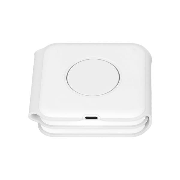 Foldbar 3 i 1 magnetisk trådløs lader for rask lading av iPhone