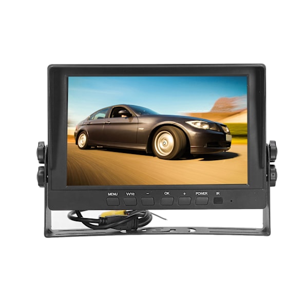 IPS Backspegelmonitor HD Full View 2-Videoingång Solskydd Design för Lastbilar Skördetröskor