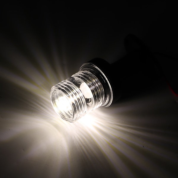 Veneen LED-navigointiväylävalo 360° keltainen valo kiinnityksellä