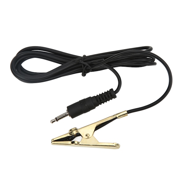 Audio Pickup Clip Metall 3,5 mm Universal Instrument Mikrofon Pickup Clip med svampdyna för violingitarr1,5 m / 4,9 fot