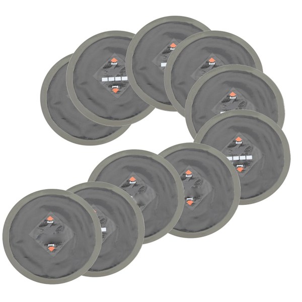10 stk 90 mm bil natur gummi dæk punktering reparation af kold roud patch slangløse lapper