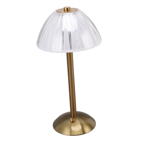 Industriell LED-bordlampe USB-ladbare rustik skrivebordslampe Trinnløs dimbar nattlampe ved sengen for restaurantbar kafé