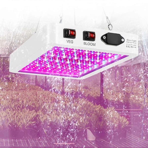 1000w 216 LED-vekstlys for innendørsplanter