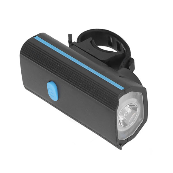 Sykkelfrontlys USB Oppladbar Sikker Vanntett Lys LED-sykkelhodelykt med 120db høyttaler for utendørs sykling
