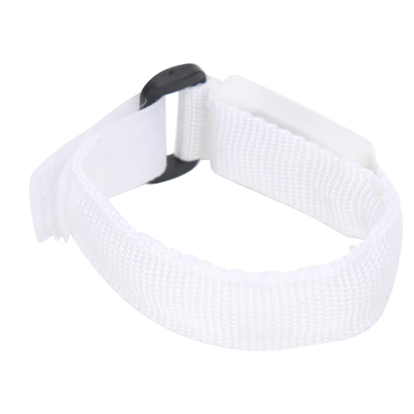 2 cm utomhus nattlöpare Armband LED lysande justerbart armband Cykelarmband Vit