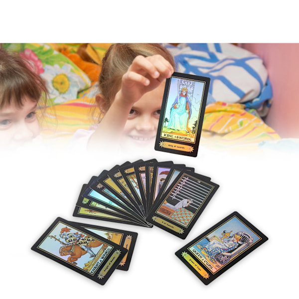 1Set Engelsk Utgave Waite Tarot Fremtid Skjebne Indikator Prognoser Kortstokk Spill