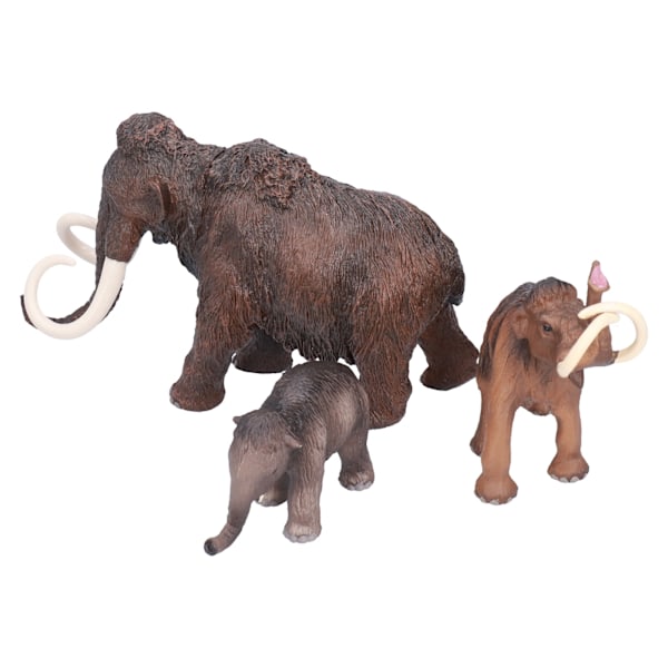 Mammoth Model Simulated Figurine Realistic Plastic Mammoth Toys for Animal Collection