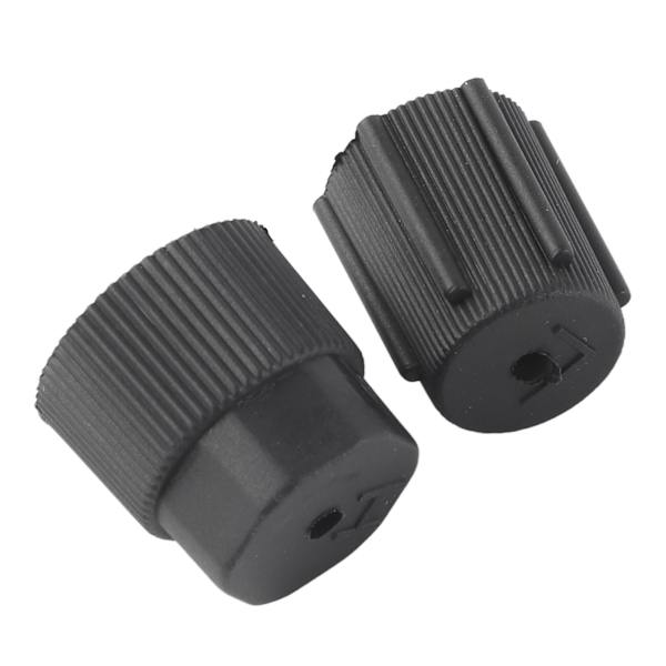 10st Universal Luftkonditionering Servicelock A/C Reparation Köldmedium Laddningsport Lock Autotillbehör